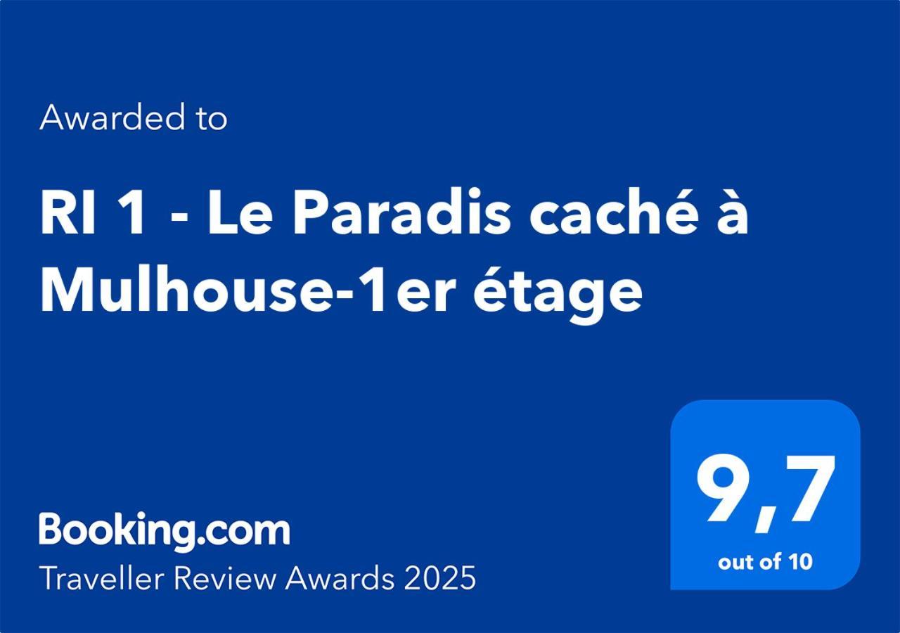 Ri 1 - F3 Le Paradis Cache A Mulhouse-1 A 5 Personnes Екстериор снимка